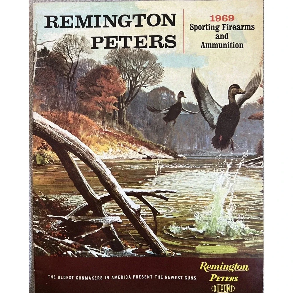 1969 REMINGTON PETERS Sporting Firearms and Ammunition Catalog